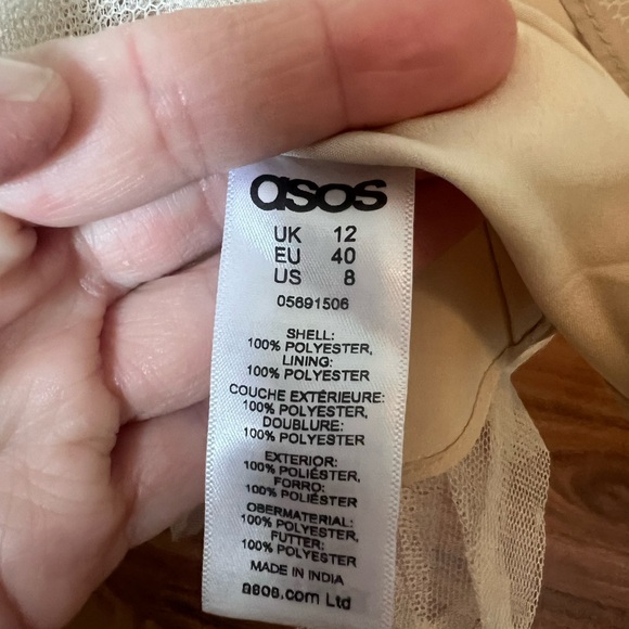 NWT ASOS Flapper Girl 20s style beaded Dress, Drop waist formal dress - Picture 12 of 16